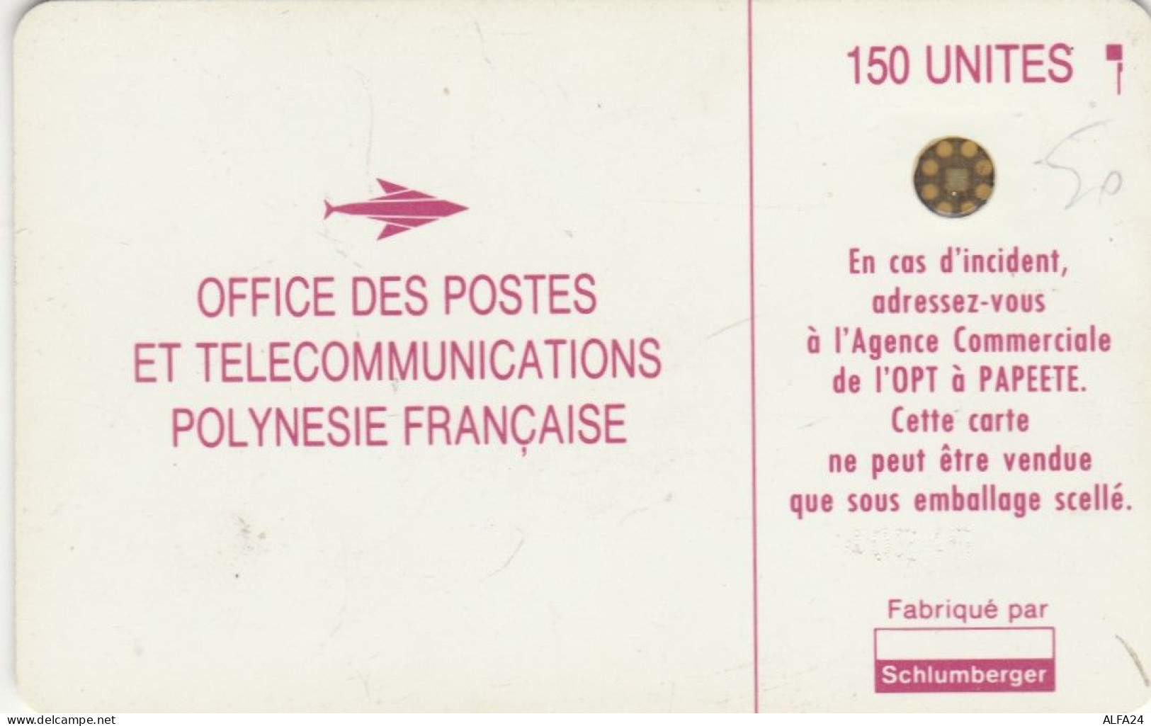 PHONE CARD POLINESIA FRANCESE  (E99.17.6 - Frans-Polynesië