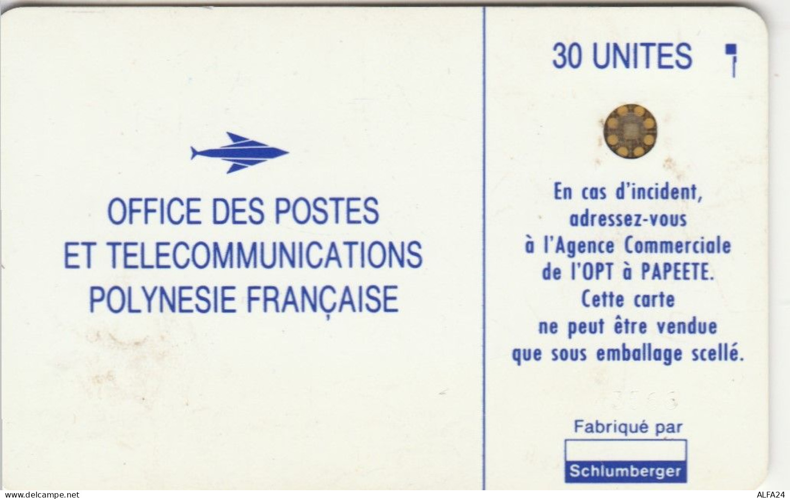PHONE CARD POLINESIA FRANCESE  (E99.17.5 - French Polynesia