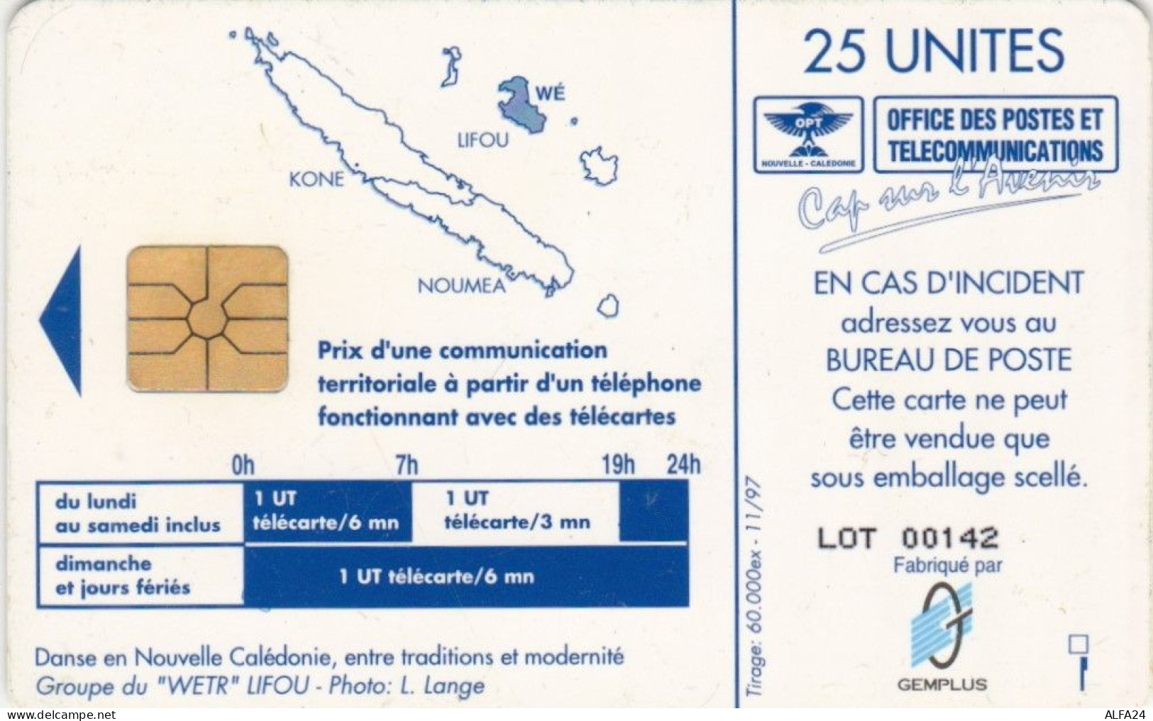 PHONE CARD NUOVA CALEDONIA  (E99.10.6 - Neukaledonien