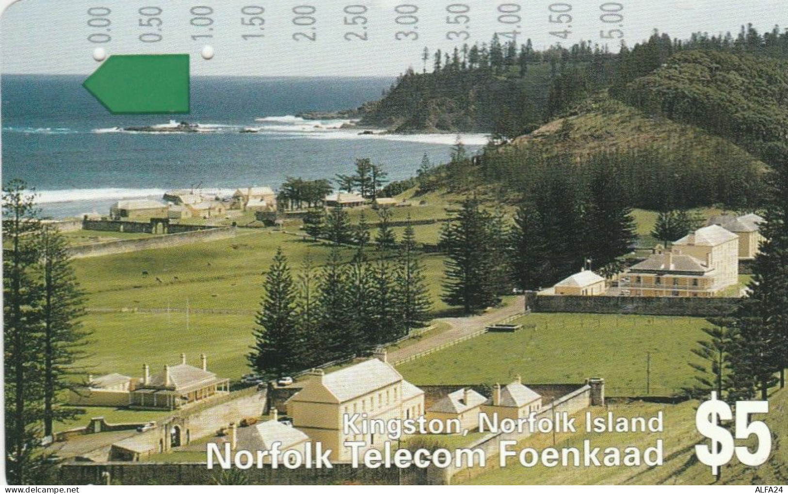 PHONE CARD NORFOLK  (E99.8.4 - Ile Norfolk