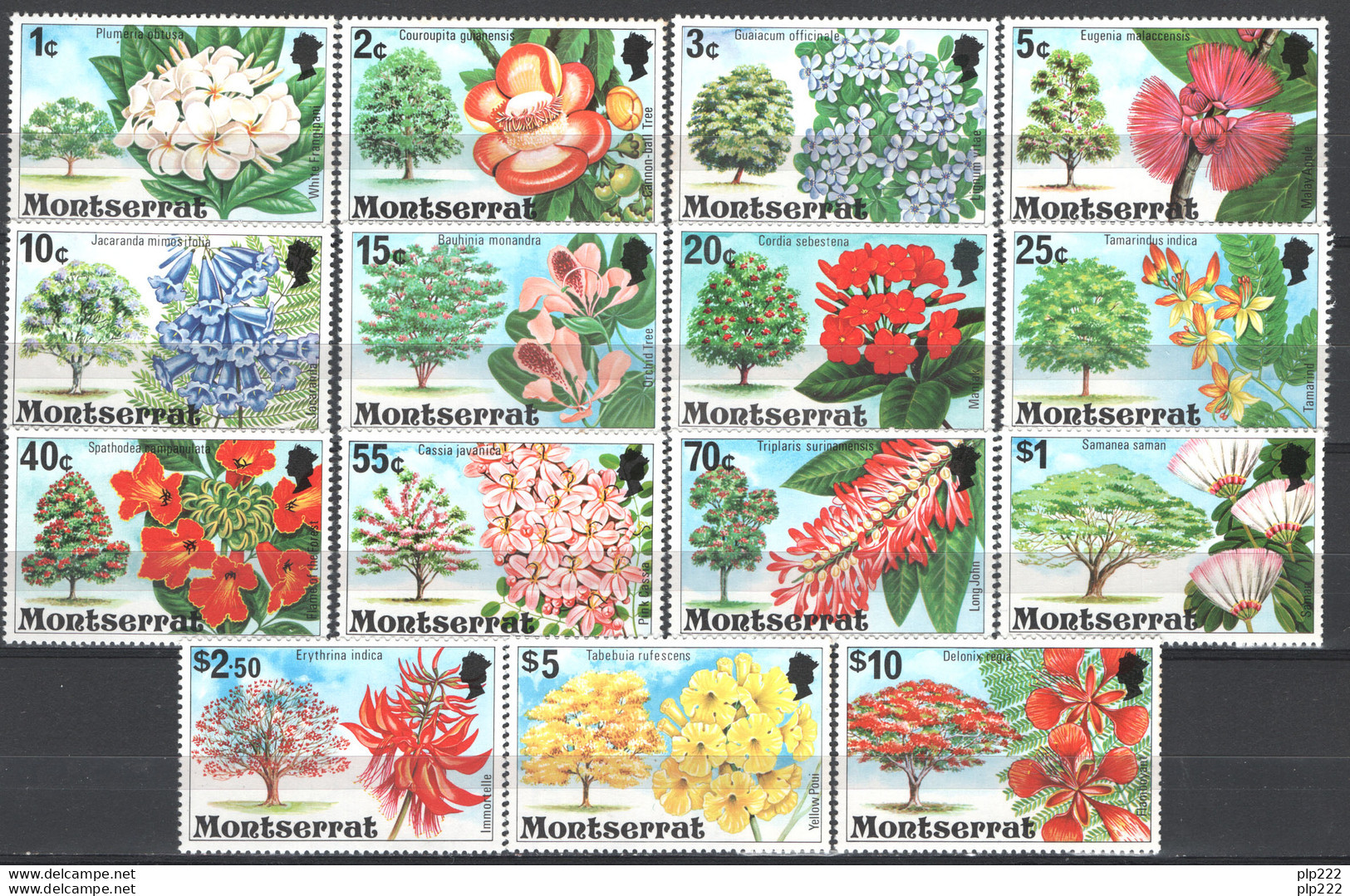 Monserrat 1976 Y.T.341/55 **/MNH VF - Montserrat