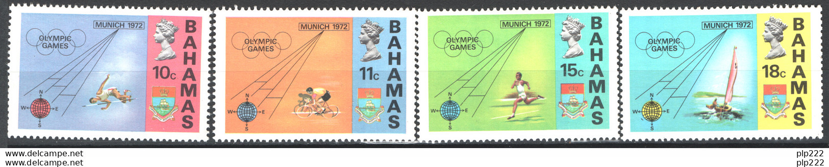 Bahamas 1972 Y.T.324/27 **/MNH VF - 1963-1973 Autonomía Interna