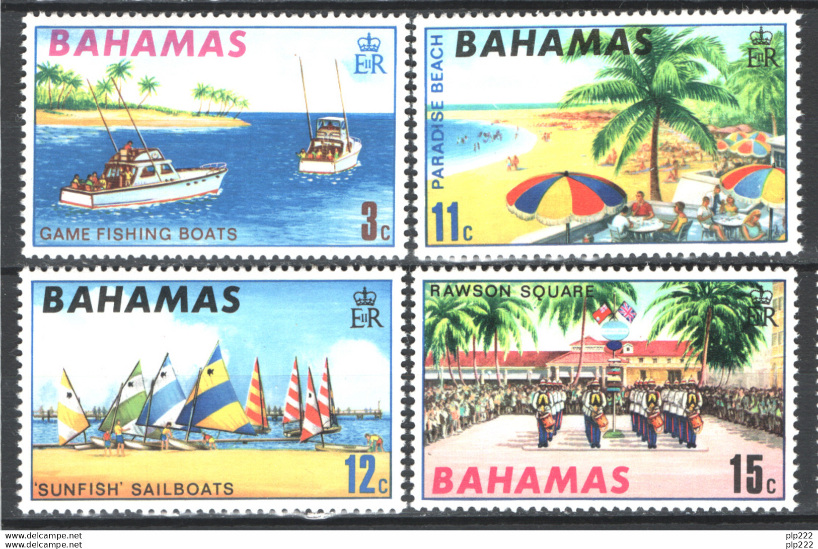 Bahamas 1969 Y.T.279/82 **/MNH VF - 1963-1973 Autonomia Interna