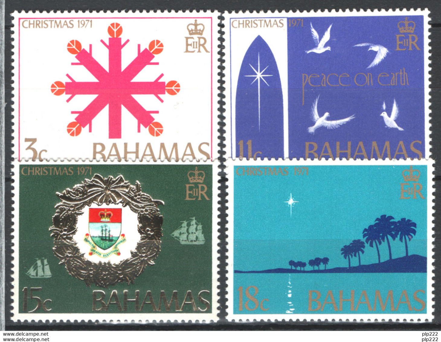 Bahamas 1971 Y.T.320/23 **/MNH VF - 1963-1973 Ministerial Government