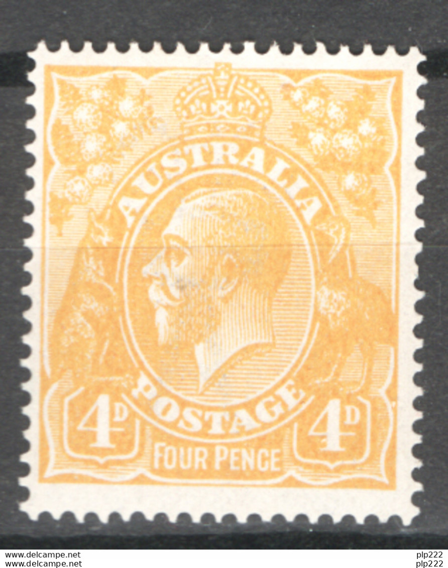 Australia 1913 Y.T.27a Giallo / Yellow */MH VF/F - Nuovi