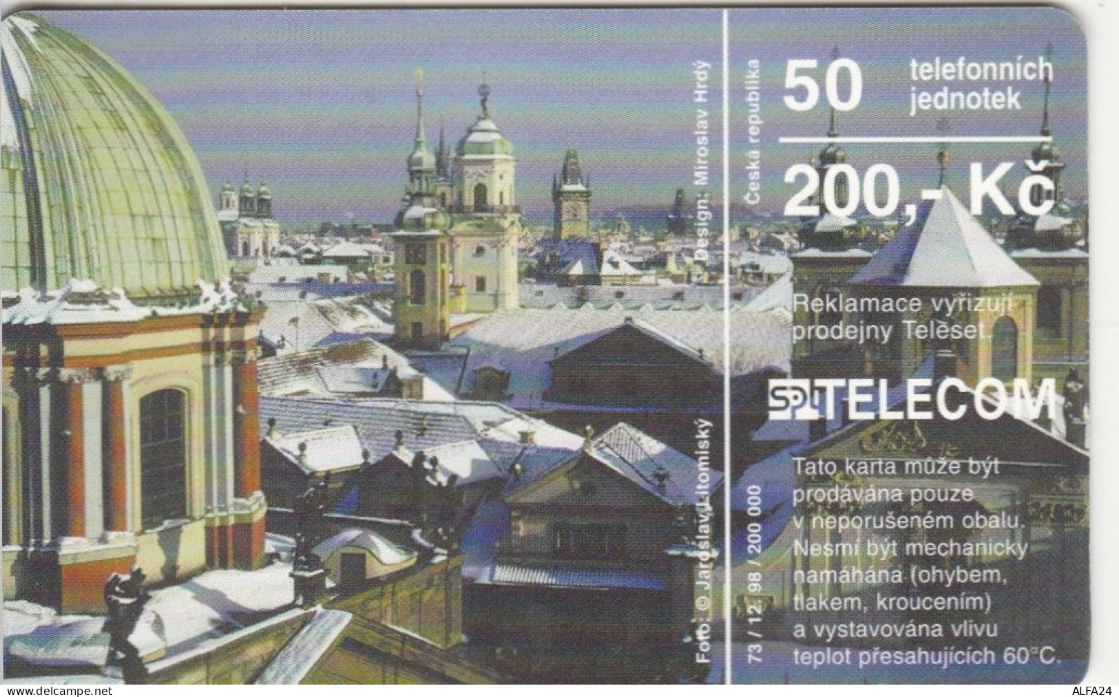 PHONE CARD REPUBBLICA CECA  (E100.18.5 - Czech Republic