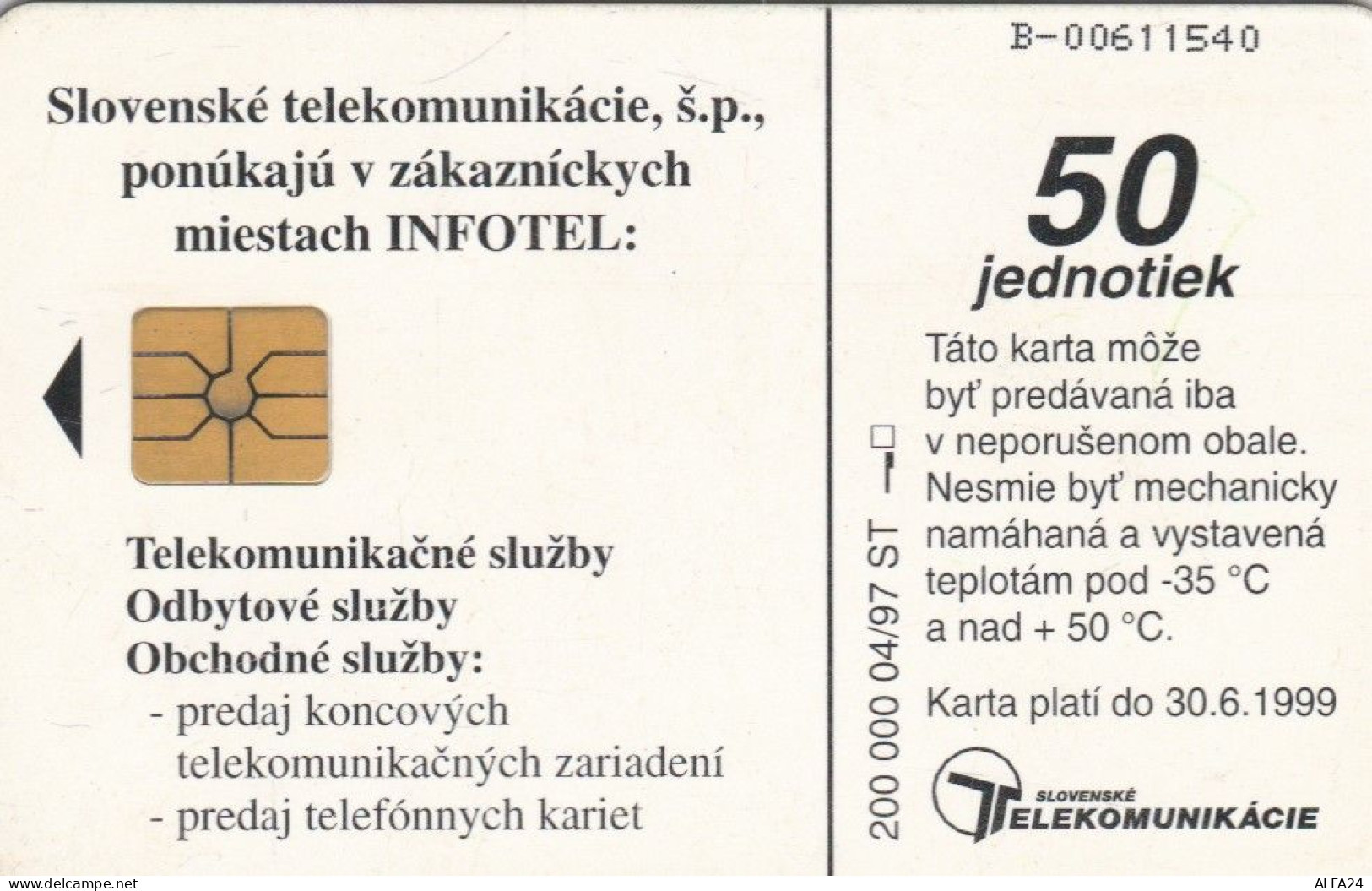 PHONE CARD SLOVACCHIA  (E100.16.7 - Slowakei