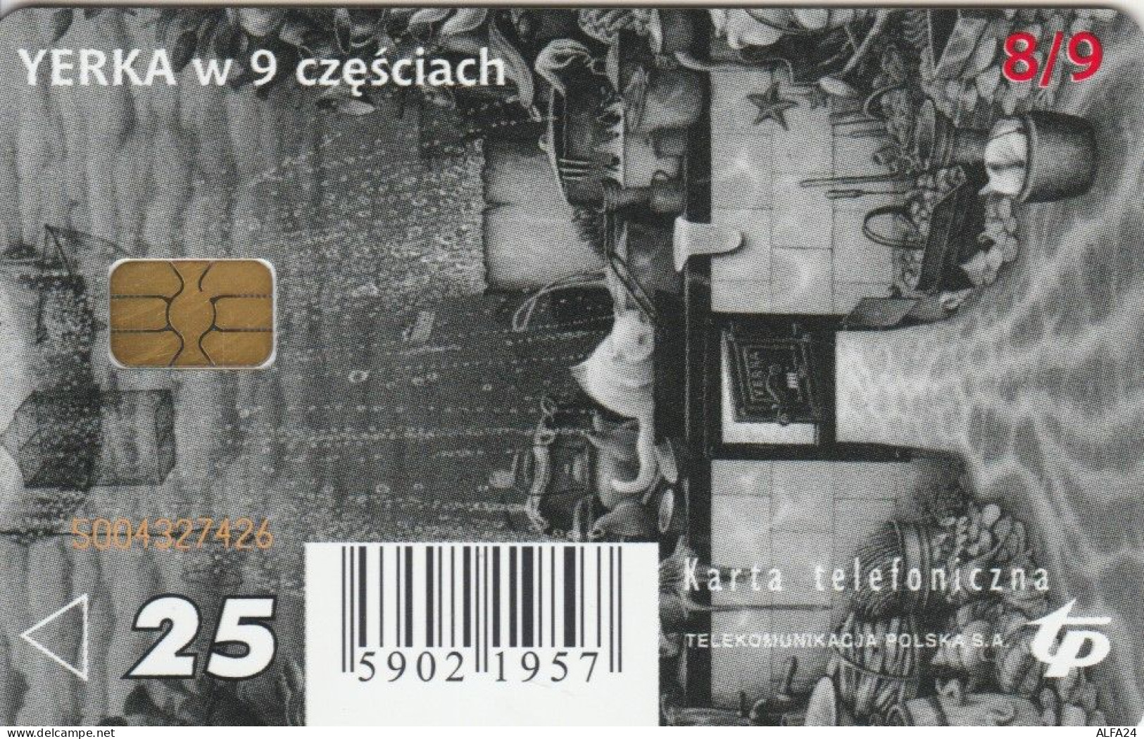 PHONE CARD POLONIA CHIP  (E100.8.7 - Polen