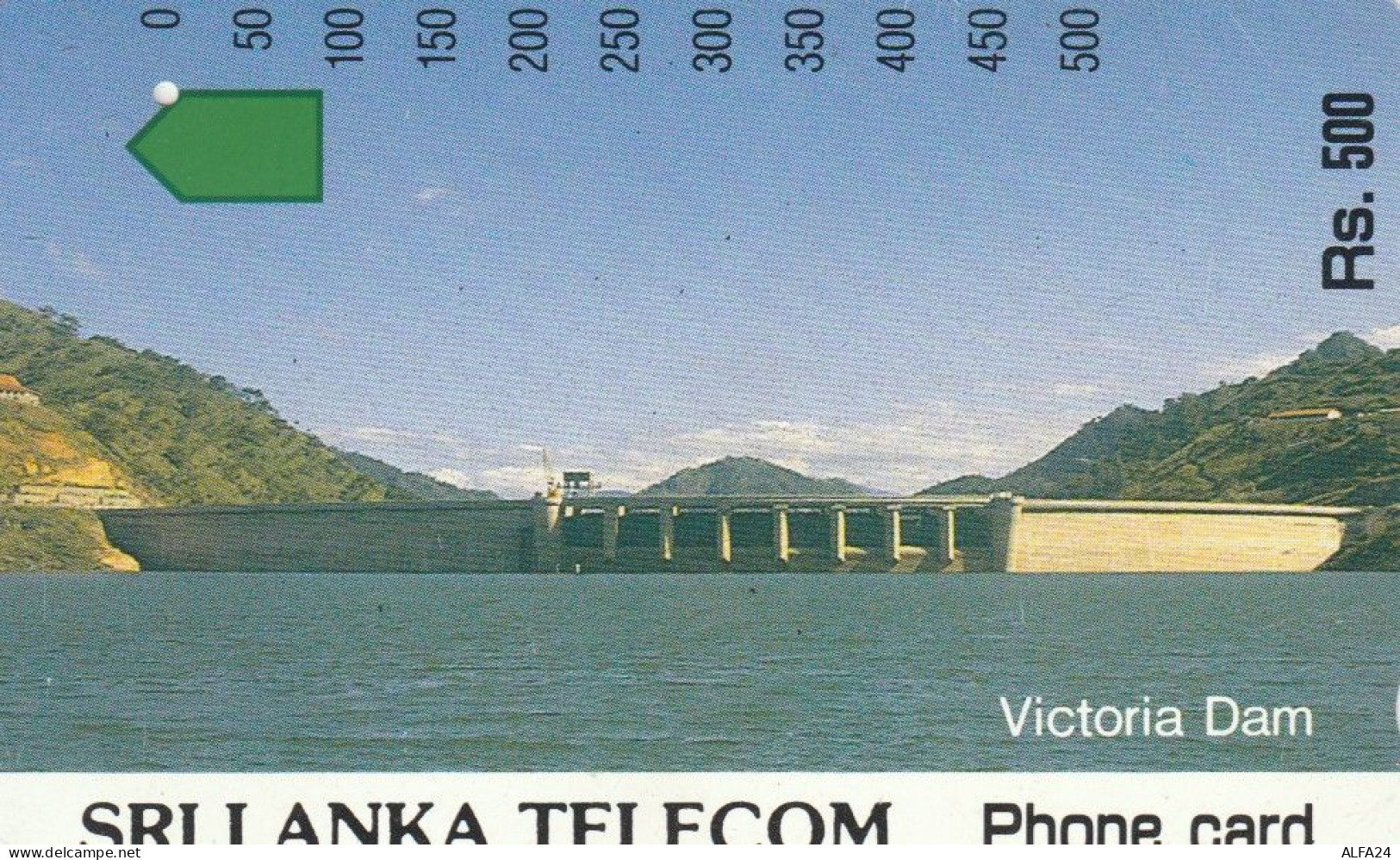 PHONE CARD SRI LANKA TAMURA  (E100.7.3 - Sri Lanka (Ceylon)
