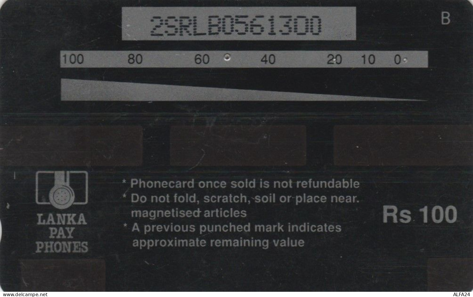 PHONE CARD SRI LANKA  (E100.5.6 - Sri Lanka (Ceylon)