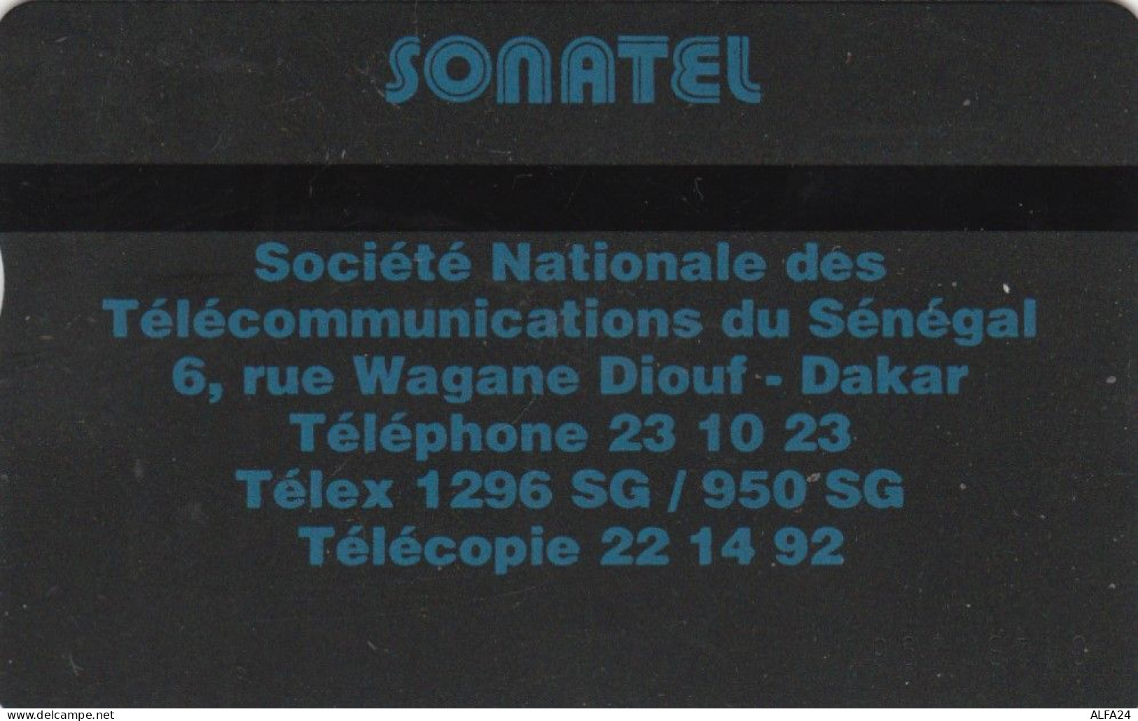 PHONE CARD SENEGAL  (E100.3.6 - Senegal