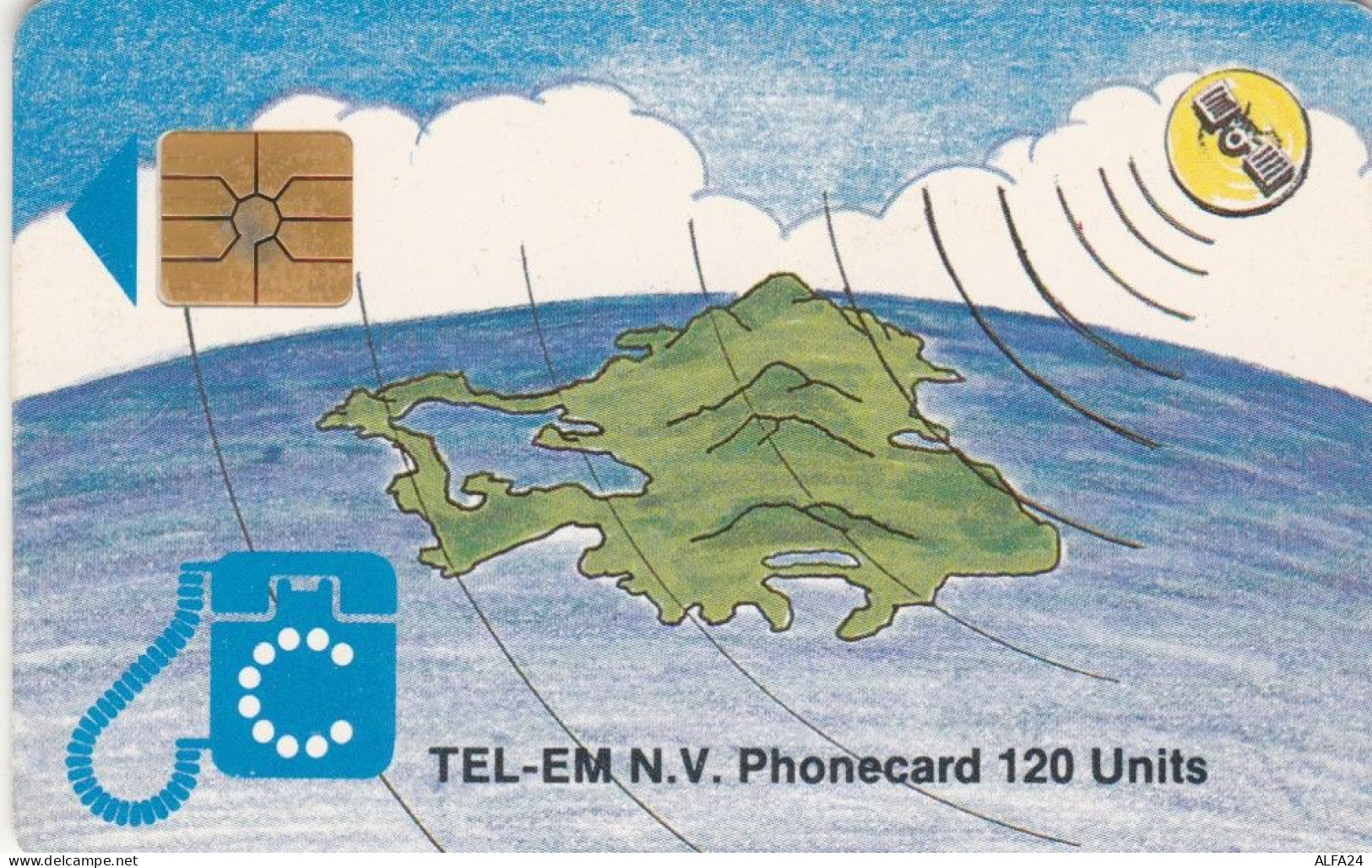 PHONE CARD ANTILLE OLANDESI  (E100.4.8 - Antillas (Nerlandesas)