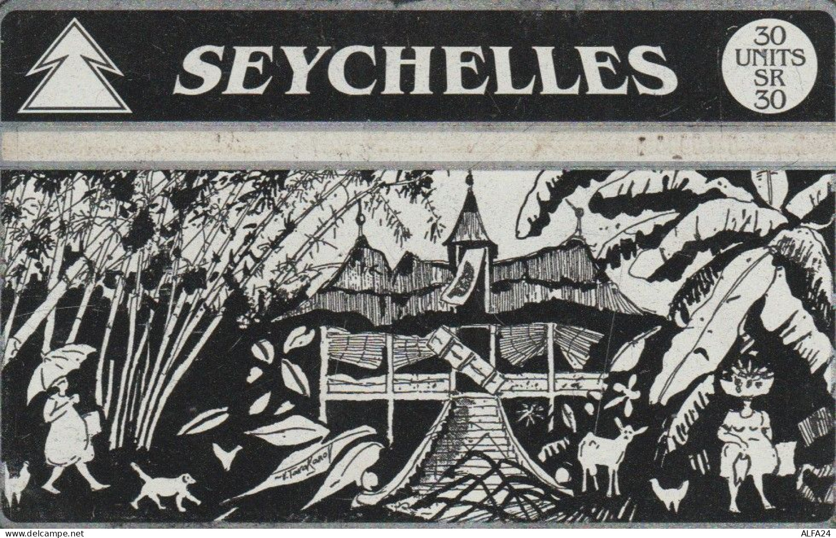 PHONE CARD SEYCHELLES  (E100.1.7 - Seychelles