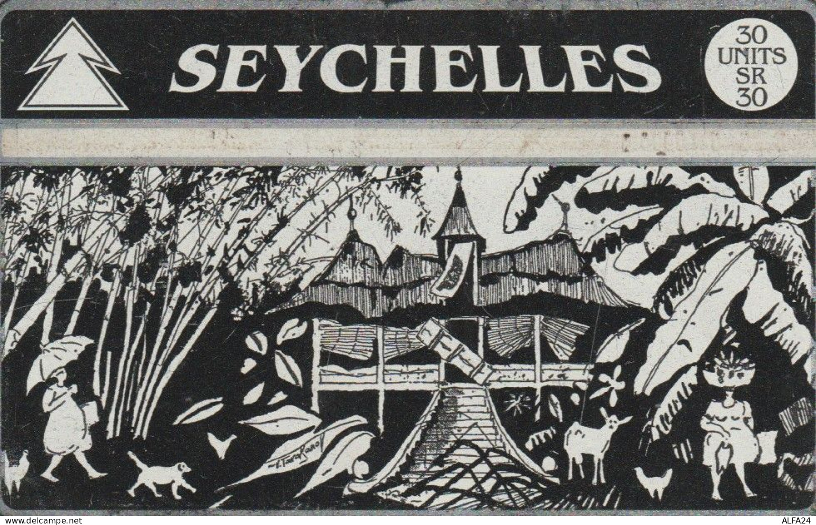 PHONE CARD SEYCHELLES  (E100.1.7 - Sychelles