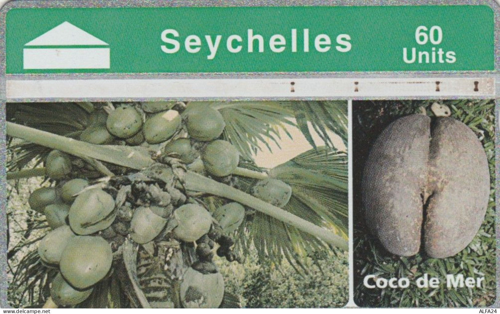 PHONE CARD SEYCHELLES  (E100.1.6 - Seychelles