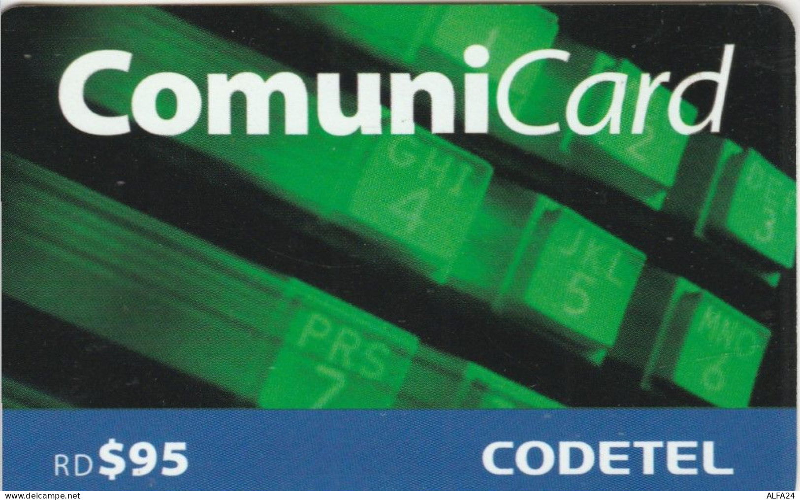 PREPAID PHONE CARD DOMINICANA  (E100.1.1 - Dominik. Republik