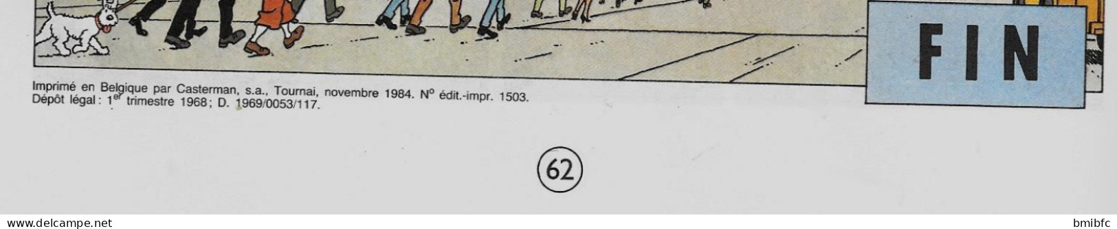 HERGÉ - Les Aventures De TINTIN    VOL 714 POUR SYDNEY - Hergé