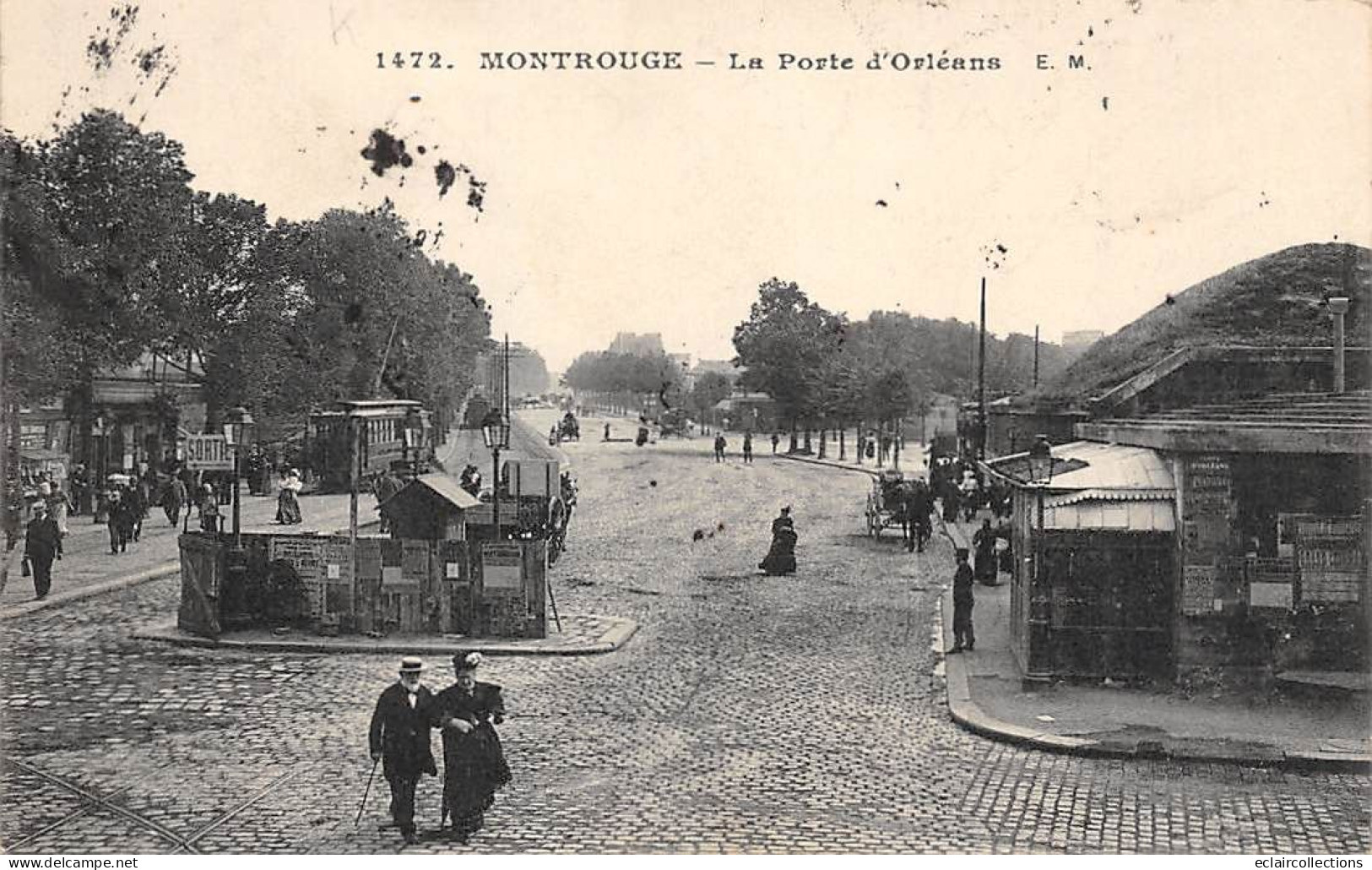 Montrouge         92      La Porte D'Orléans   N° 1472        (voir Scan) - Montrouge