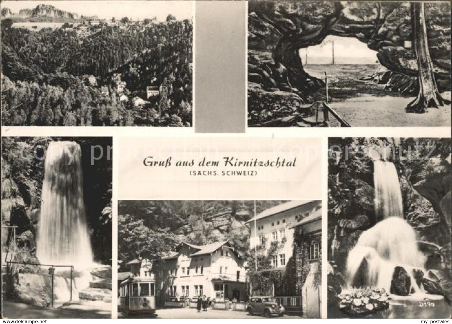 42234730 Kirnitzschtal Wasserfall Gasthaus  Kirnitzschtal - Kirnitzschtal