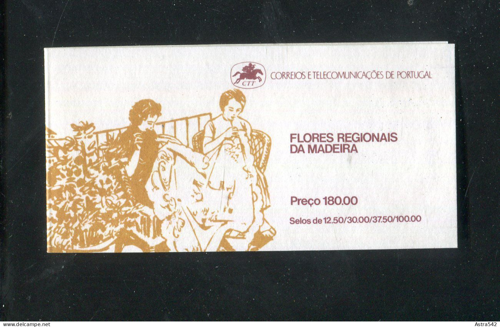 "PORTUGAL-MADEIRA" 1983, Markenheftchen Mi. MH 3 "Blumen" ** (4879) - Markenheftchen