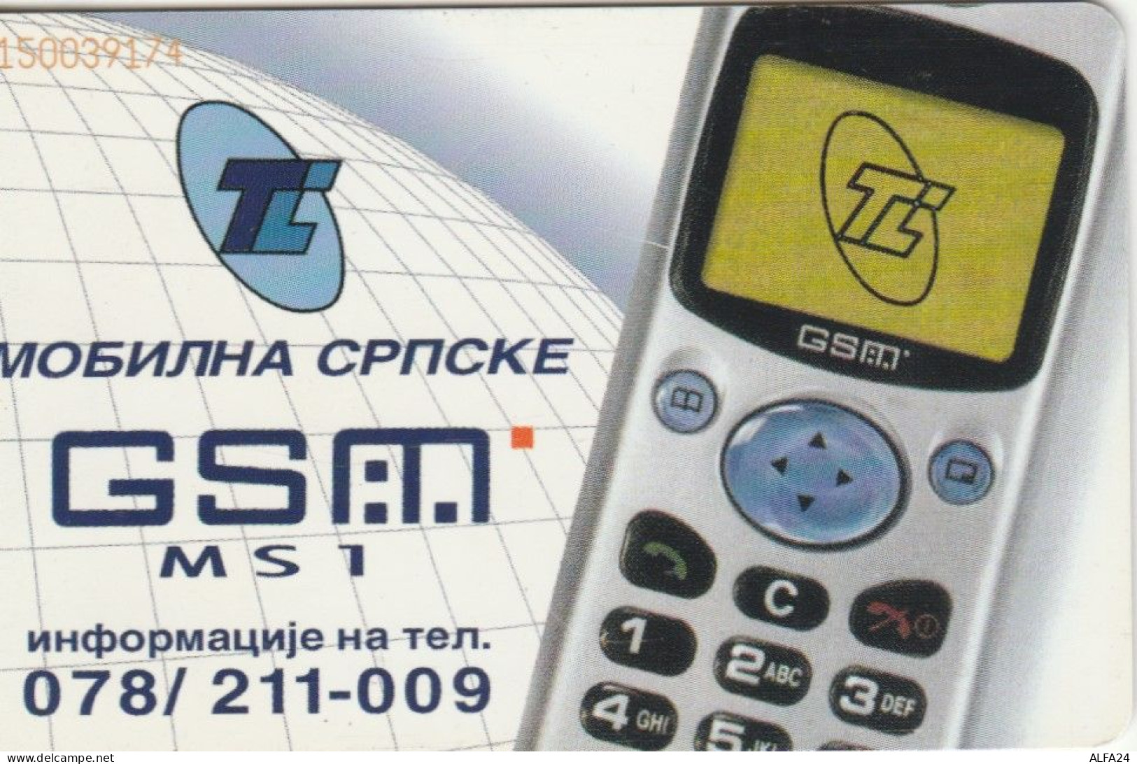 PHONE CARD BOSNIA ERZEGOVINA  (E101.22.5 - Bosnia
