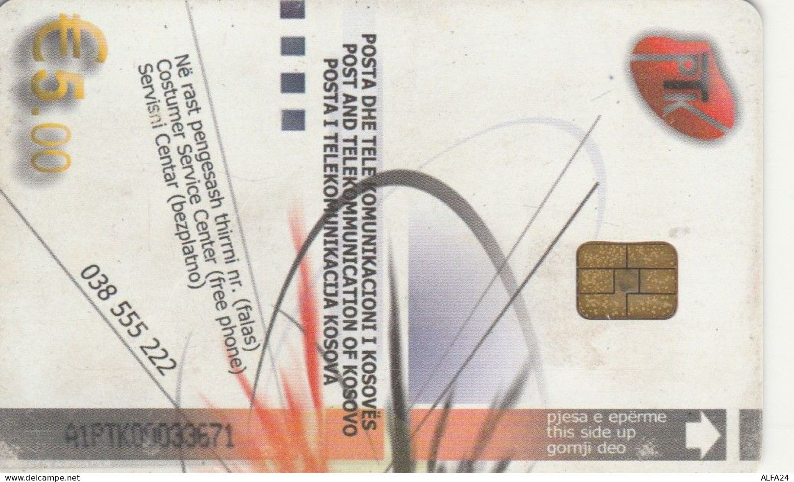 PHONE CARD KOSOVO  (E101.21.3 - Kosovo