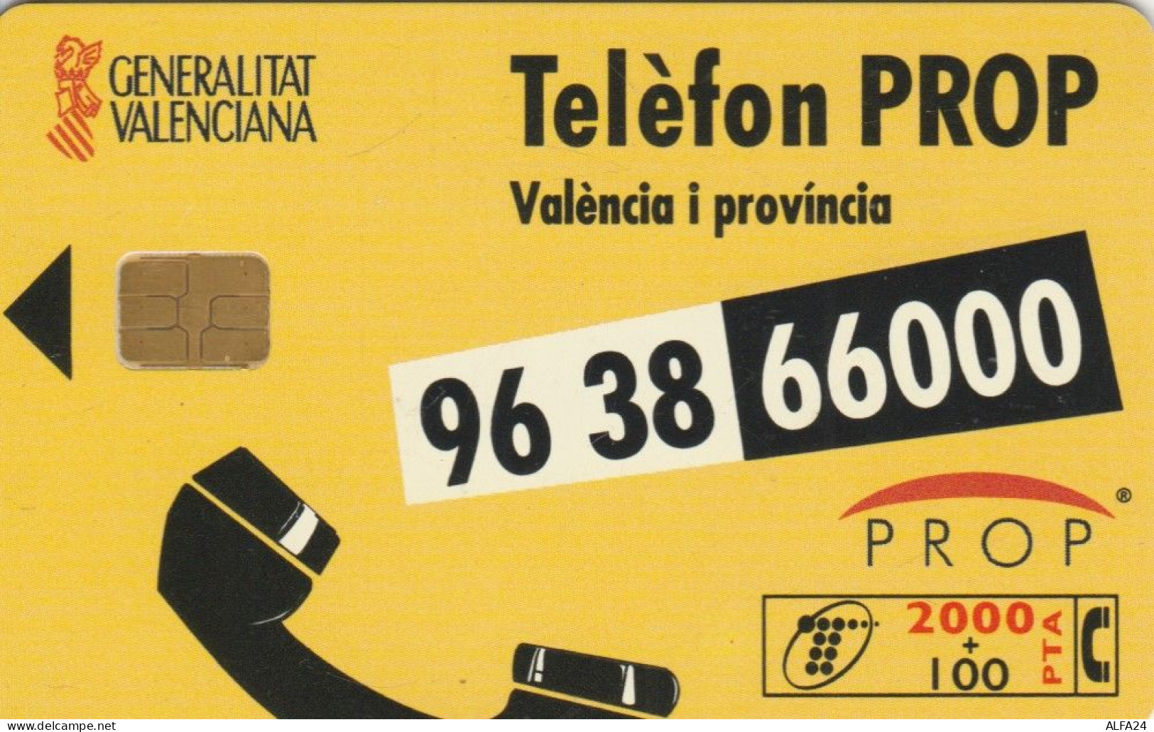 PHONE CARD SPAGNA  (E101.18.3 - Basisuitgaven