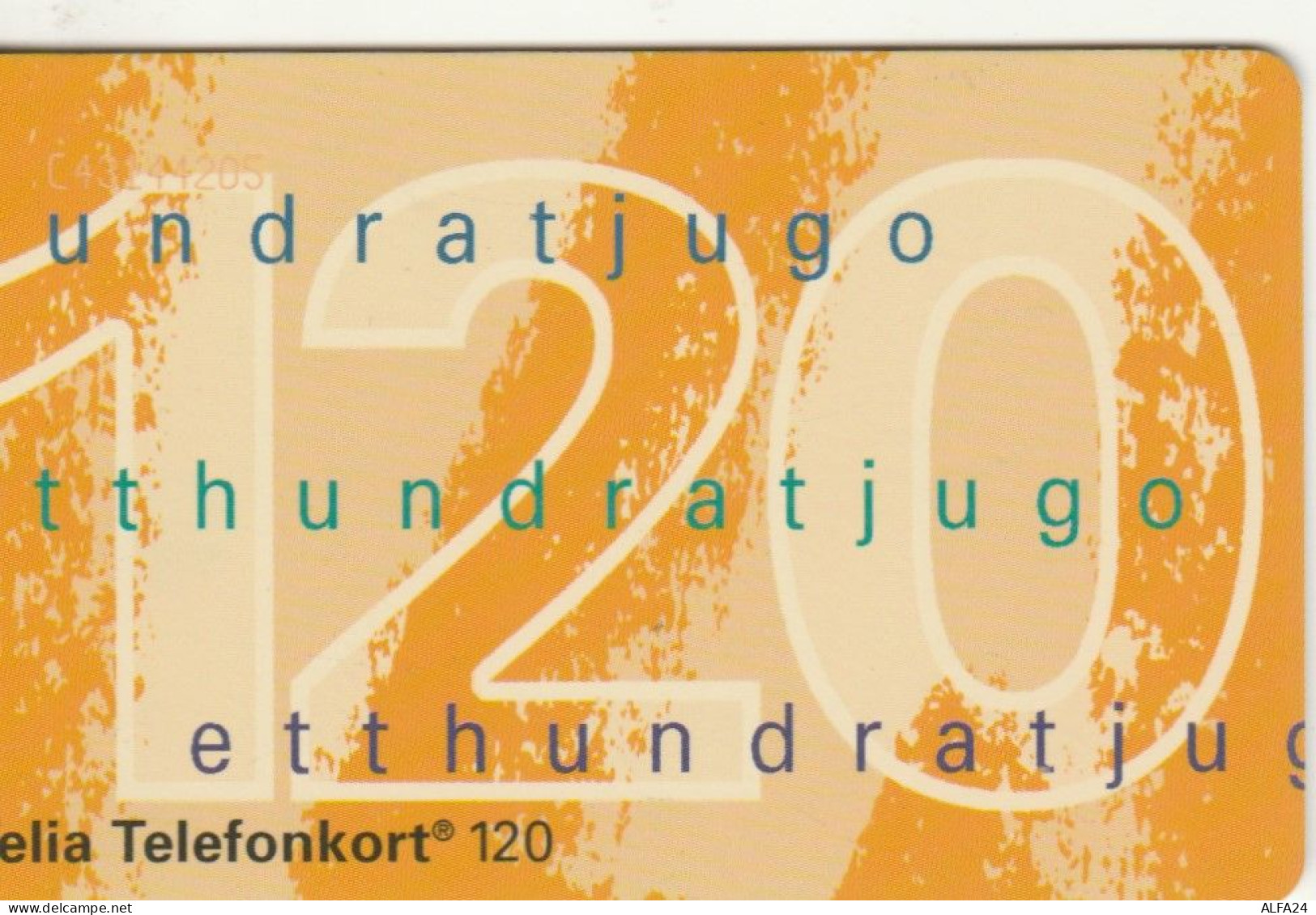 PHONE CARD SVEZIA  (E101.17.1 - Suède