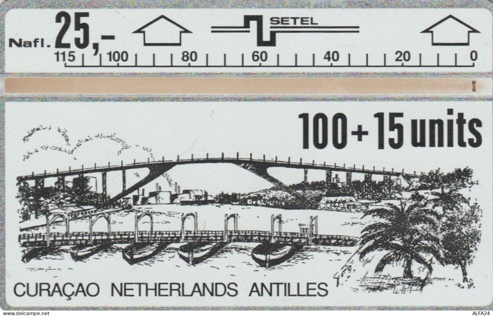 PHONE CARD CURACAO ANTILLE OLANDESI  (E102.42.6 - Antillen (Niederländische)