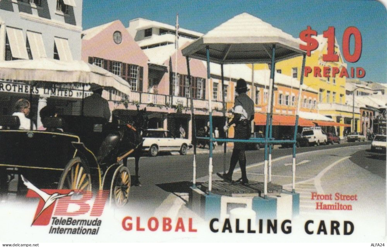 PREPAID PHONE CARD BERMUDA  (E102.37.4 - Bermudes