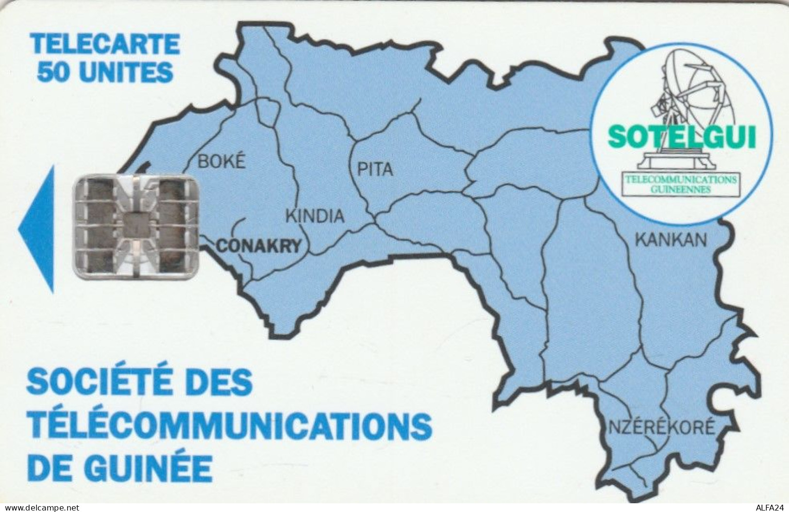 PHONE CARD GUINEA  (E102.18.8 - Guinée