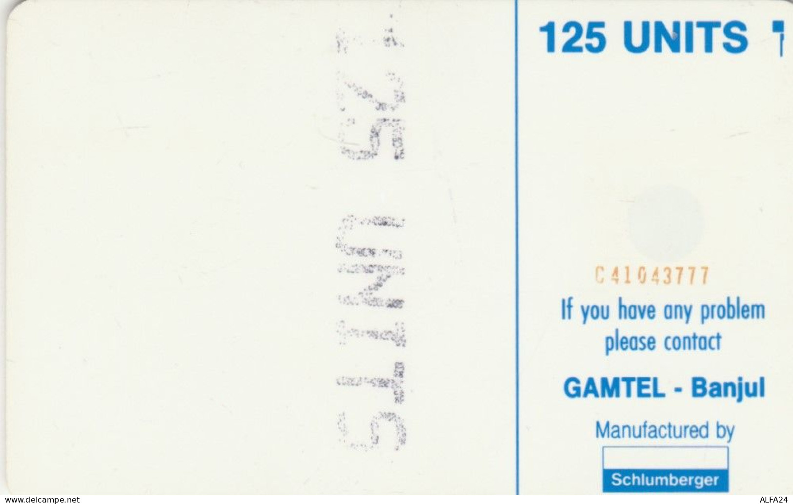 PHONE CARD GAMBIA  (E102.17.8 - Gambie