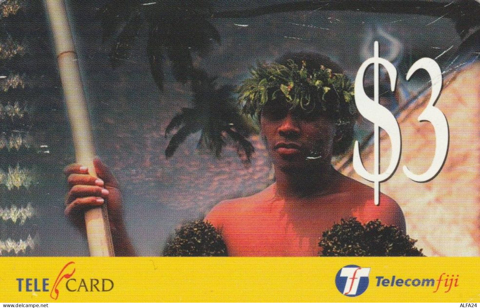 PREPAID PHONE CARD FIJI  (E102.14.3 - Fiji