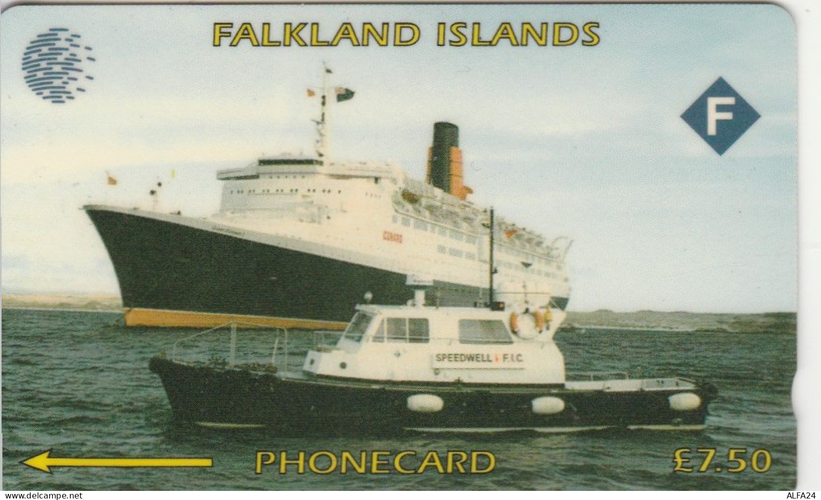 PHONE CARD FALKLAND  (E102.12.5 - Falkland