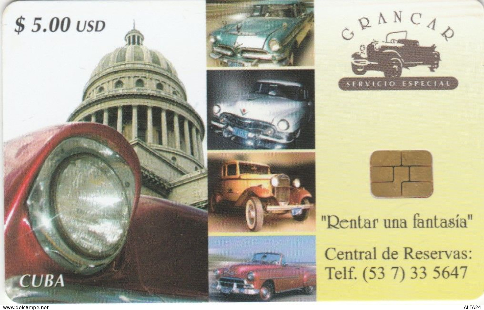 PHONE CARD CUBA  (E102.6.8 - Cuba