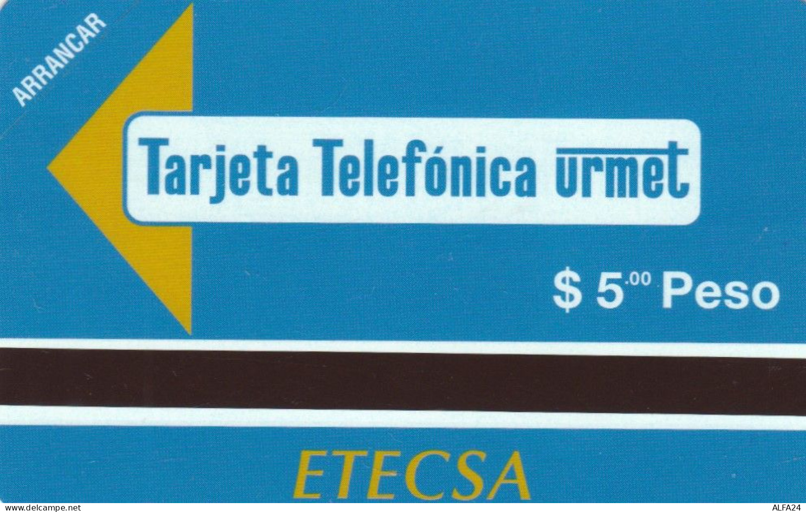 PHONE CARD CUBA URMET TEST  (E102.4.6 - Kuba