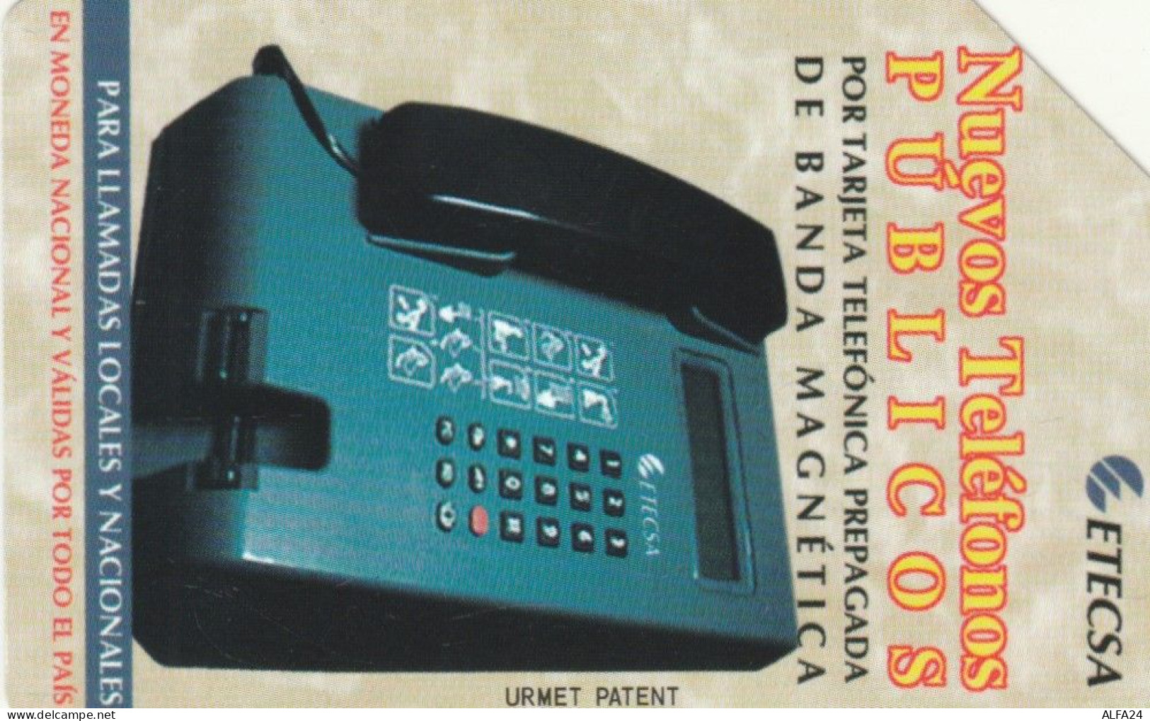 PHONE CARD CUBA URMET  (E102.4.4 - Kuba