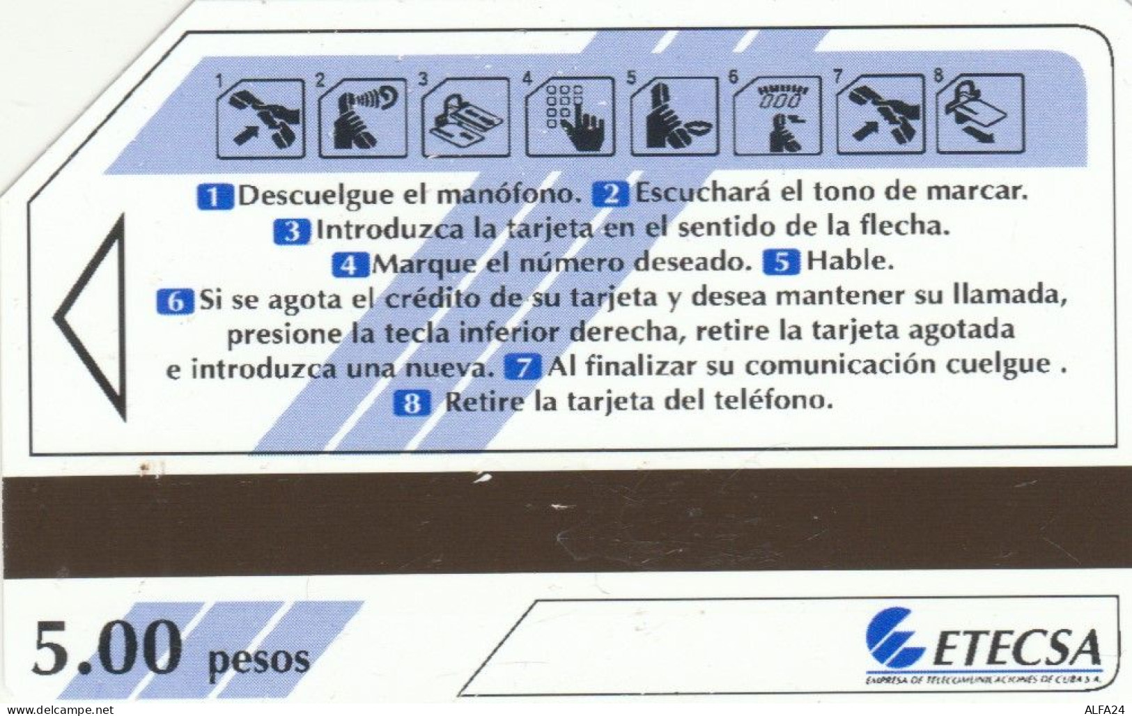 PHONE CARD CUBA URMET  (E102.4.4 - Kuba