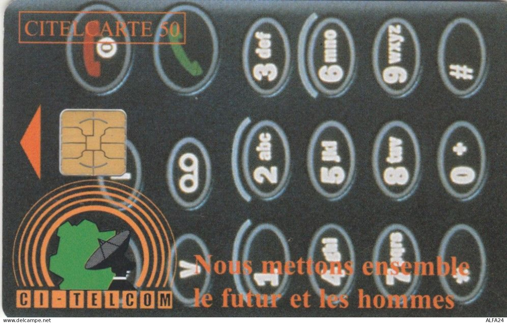 PHONE CARD COSTA D'AVORIO  (E102.3.4 - Ivoorkust