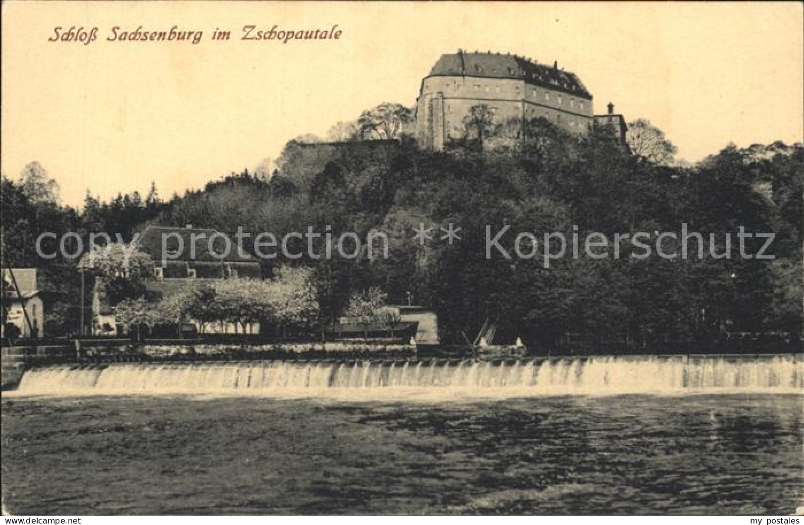 42233394 Zschopautal Schloss Sachsenburg  Zschopau - Zschopau