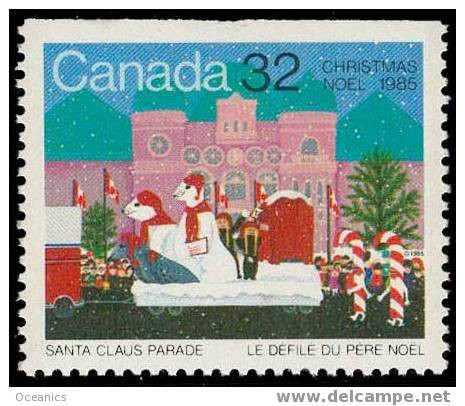 Canada (Scott No.1070 - Noël /1985 / Christmas) [**] - Oblitérés