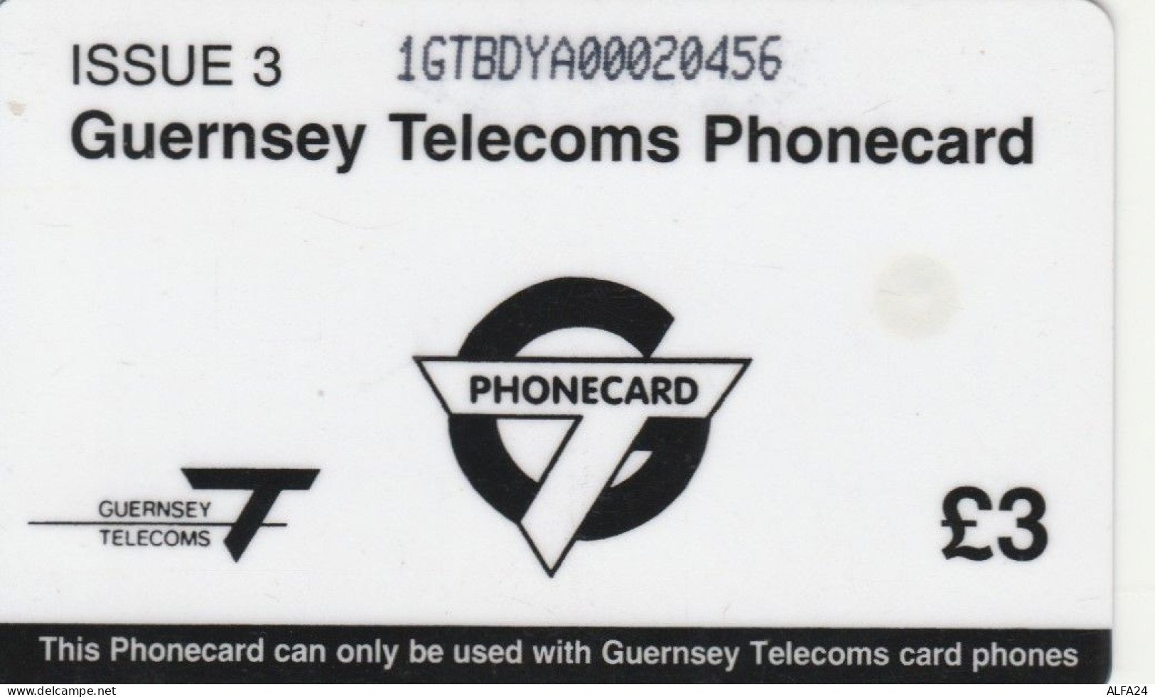 PHONE CARD GUERNSEY (E103.55.7 - Jersey En Guernsey