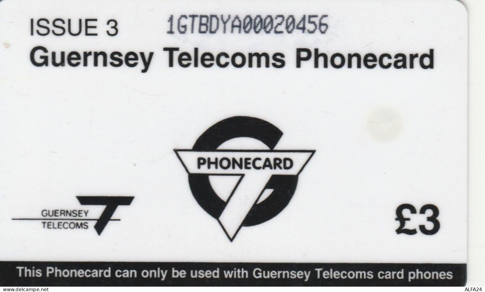 PHONE CARD GUERNSEY (E103.55.7 - [ 7] Jersey Und Guernsey