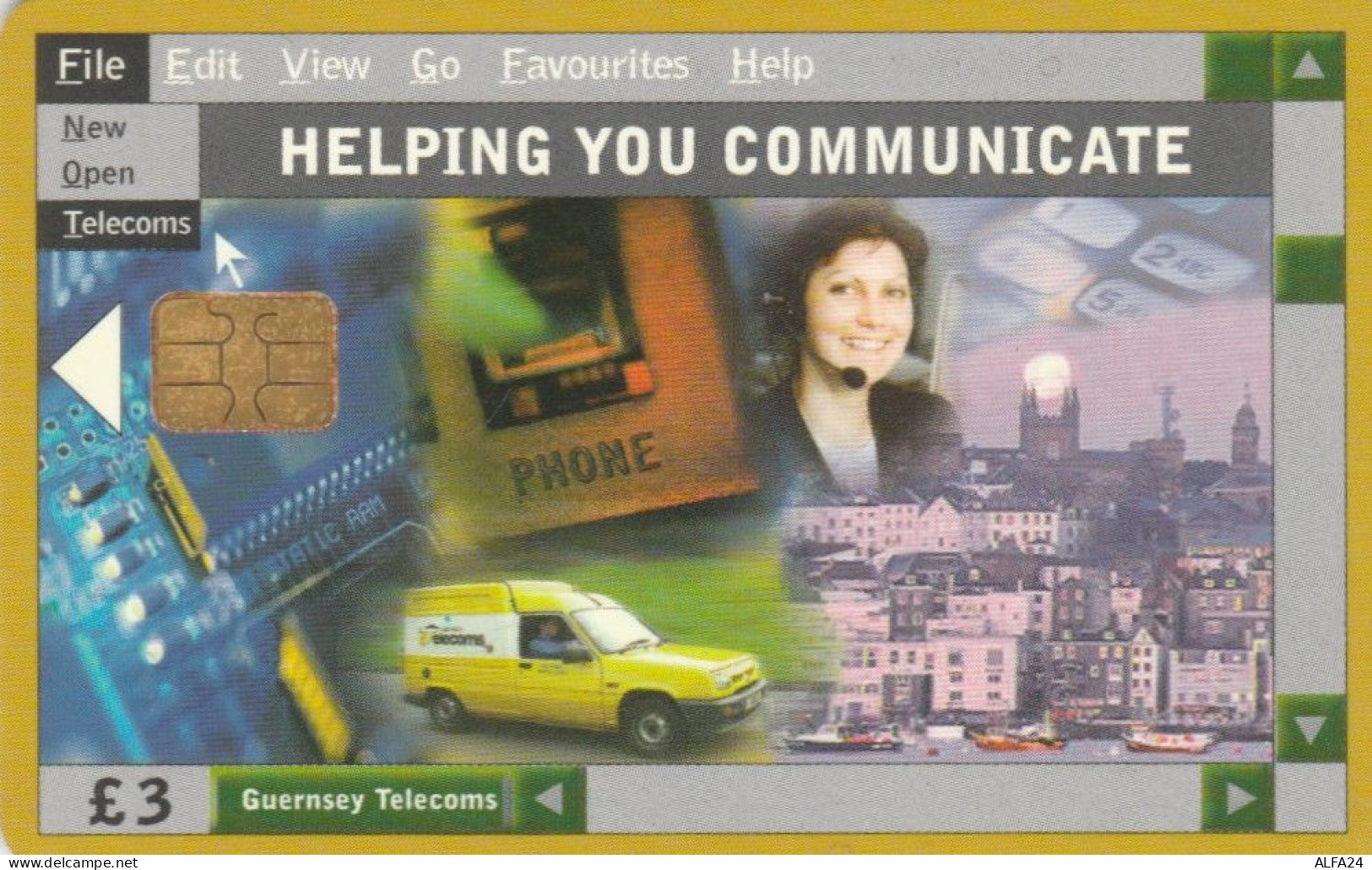 PHONE CARD GUERNSEY (E103.55.6 - Jersey E Guernsey