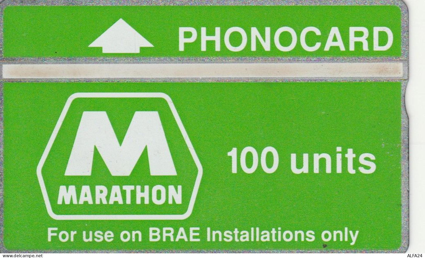 PHONE CARD REGNO UNITO MARATHON (E103.50.7 - Plateformes Pétrolières