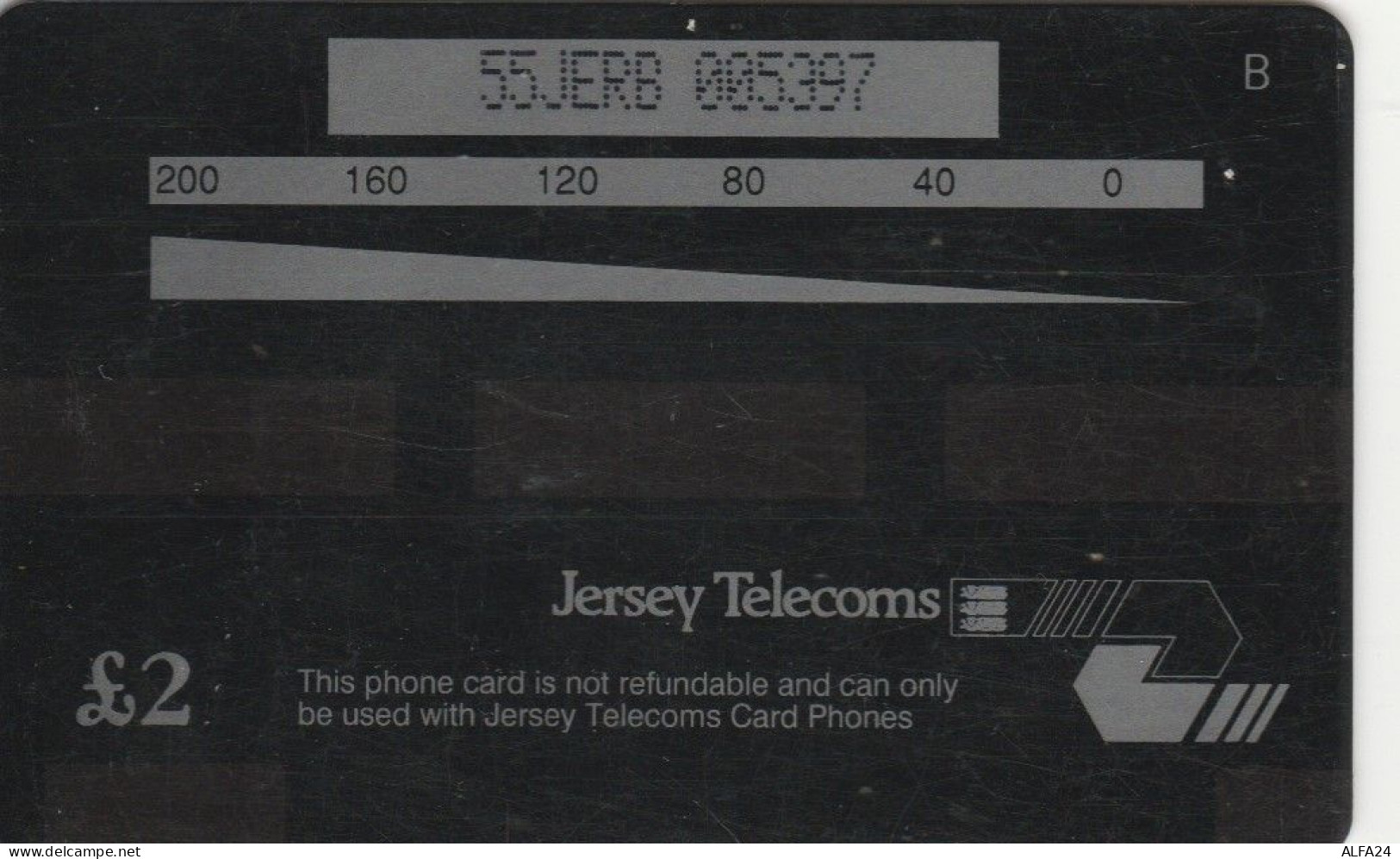 PHONE CARD JERSEY (E103.34.1 - Jersey E Guernsey