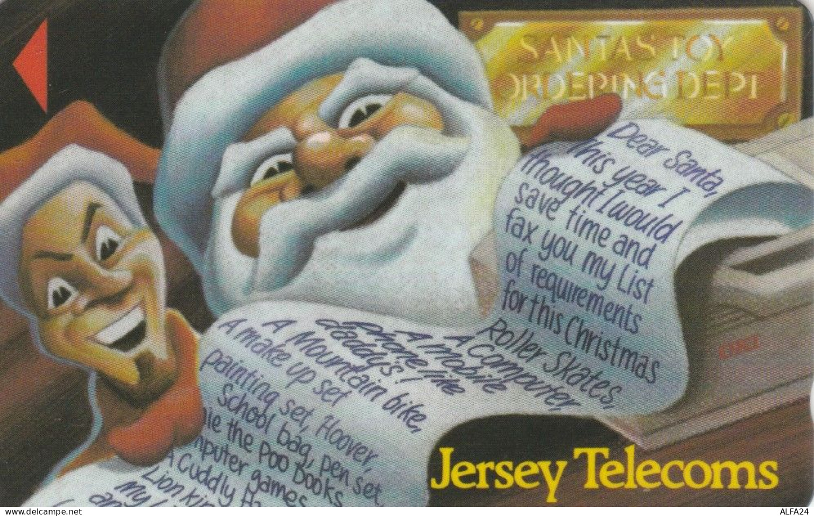 PHONE CARD JERSEY (E103.33.7 - [ 7] Jersey And Guernsey