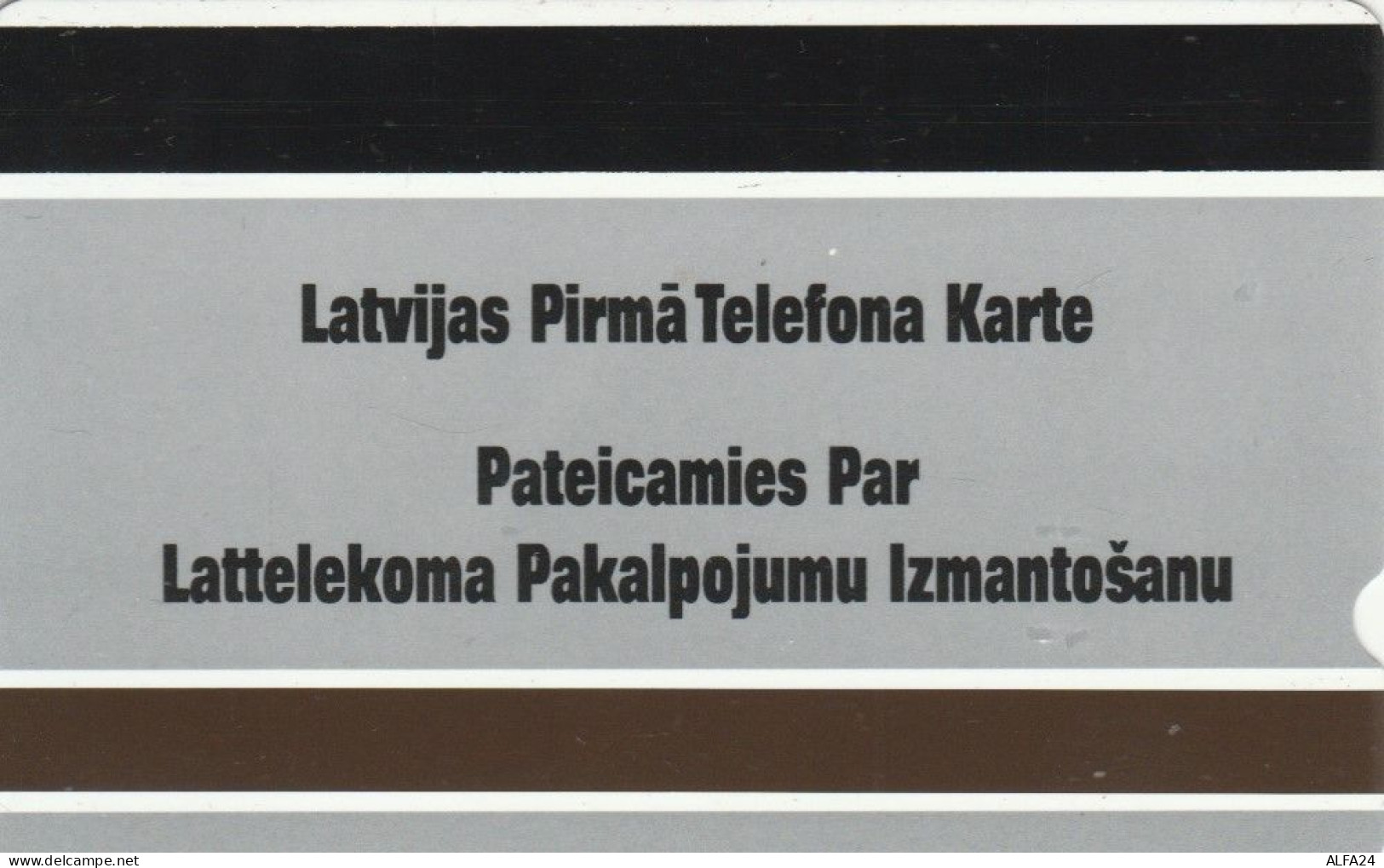 PHONE CARD LETTONIA (E103.31.3 - Lettonie