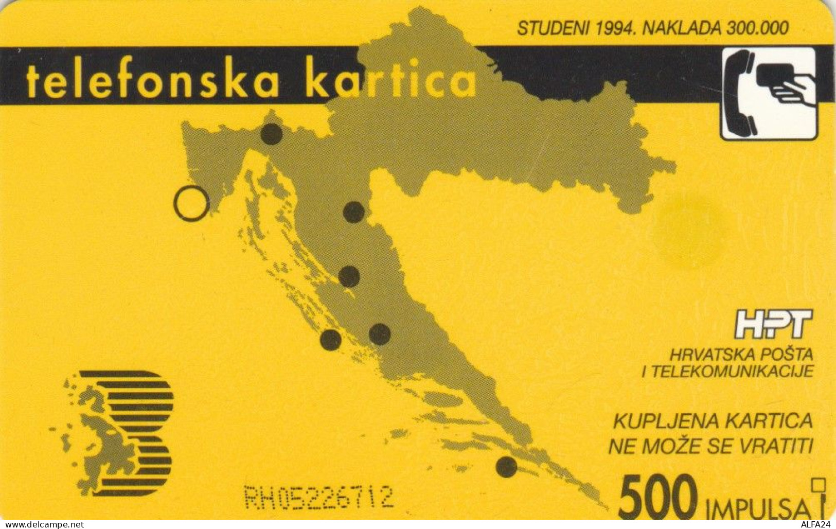 PHONE CARD CROAZIA (E103.17.8 - Croatie