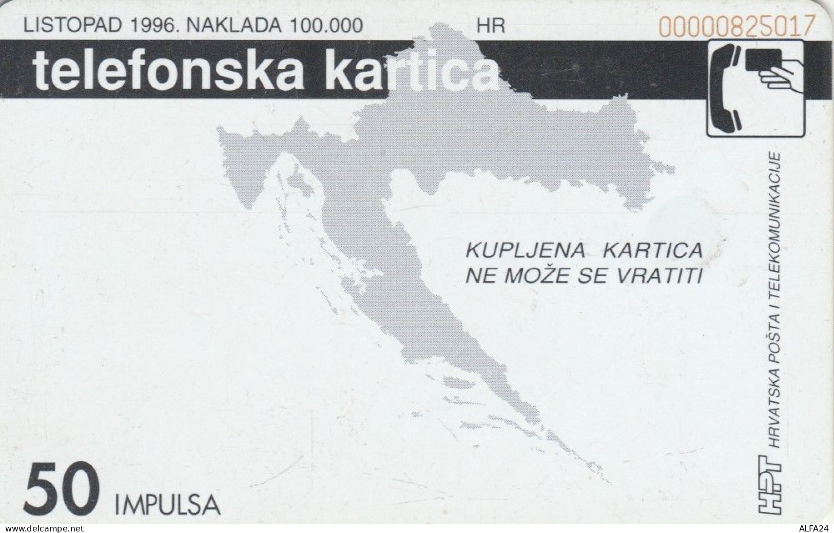 PHONE CARD CROAZIA (E103.18.1 - Croatie